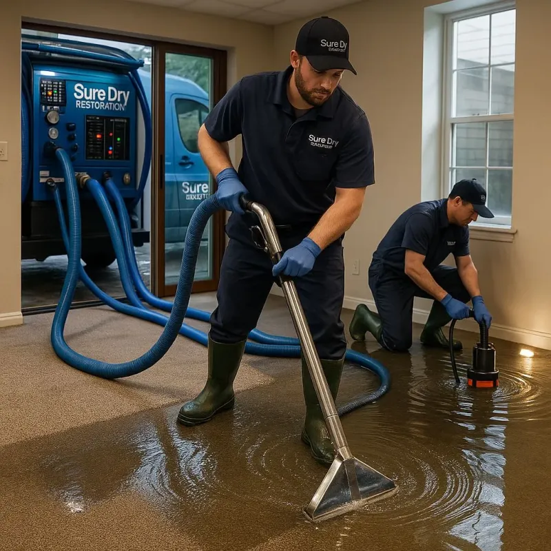Water Extraction and Removal process in Crown Heights, NY